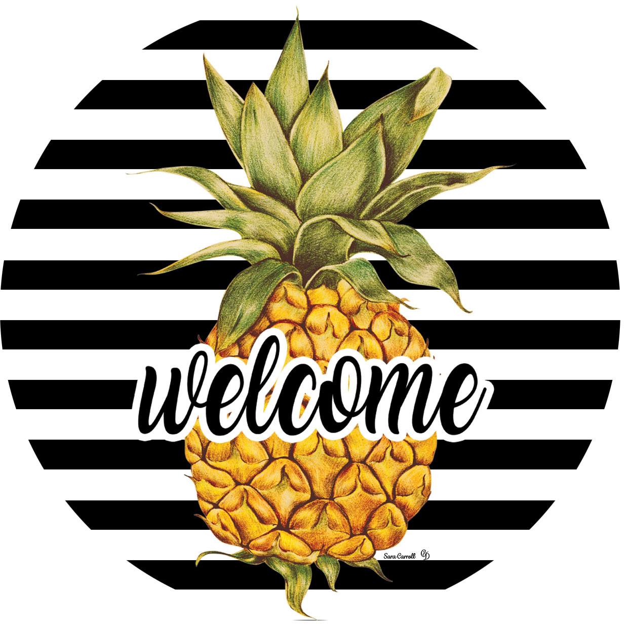 welcome pineapple sun.