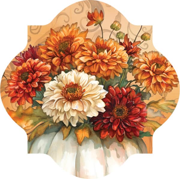 Pumpkin Mums-LG Hang Around
