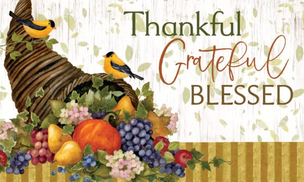 Thankful Cornucopia-Floor Mat