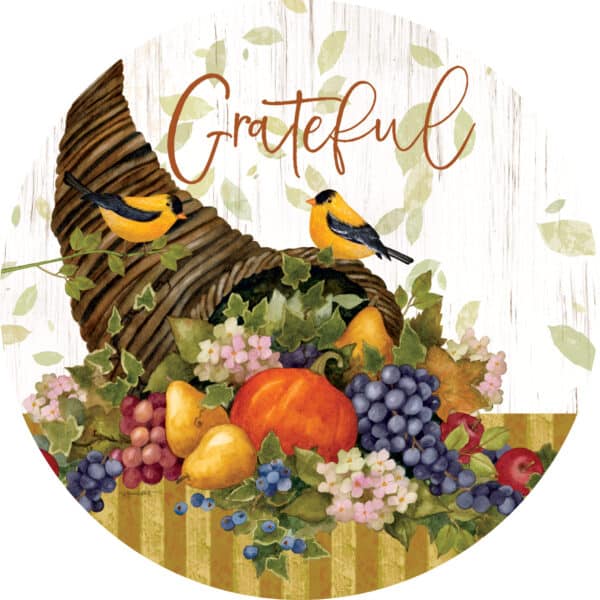 Thankful Cornucopia-Stepping Stone