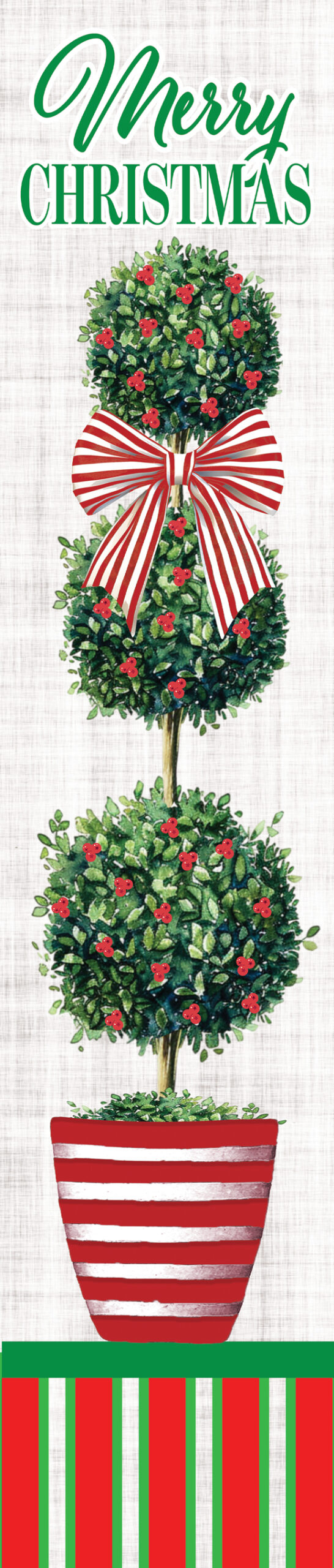 Yard Expression-Christmas Topiaries