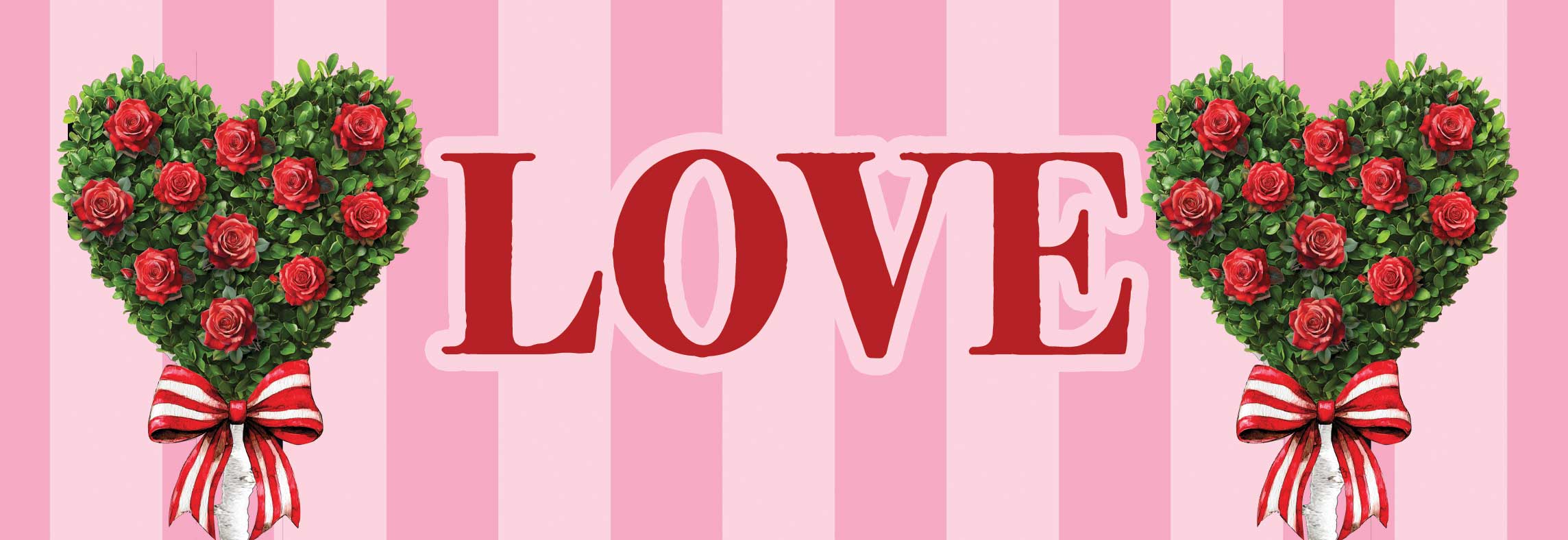 Love Topiary-Signature Sign