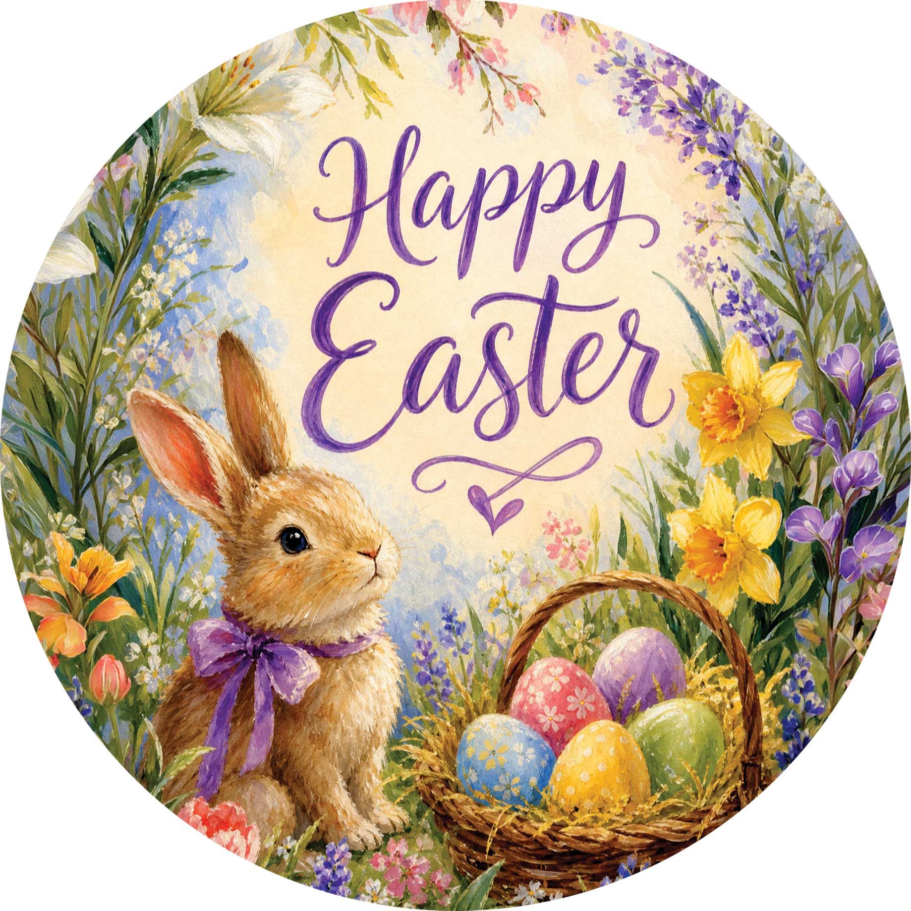 Stepping Stone-Bunny Basket