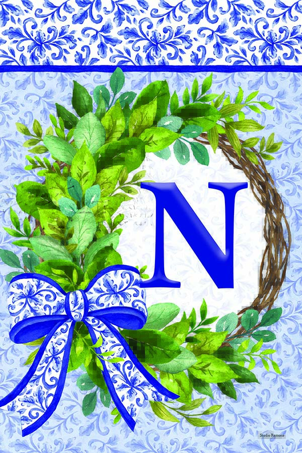 WC-Mono-N-Greenery Wreath