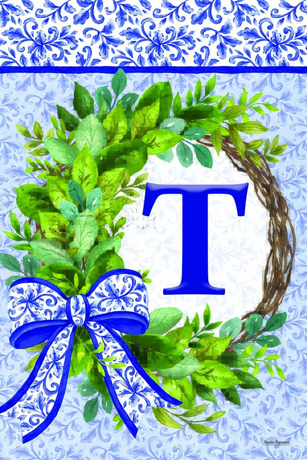 WC-Mono-T-Greenery Wreath