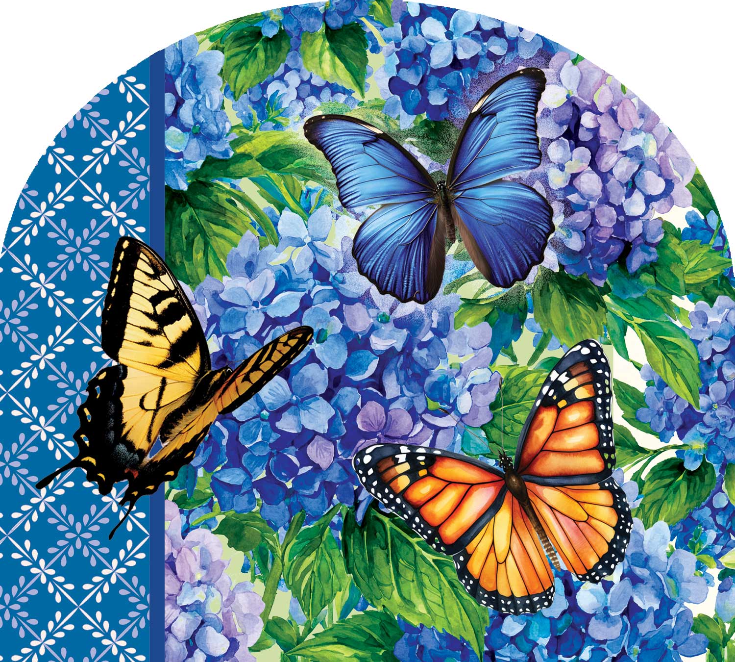 Arbor Mate-Butterfly Hydrangeas