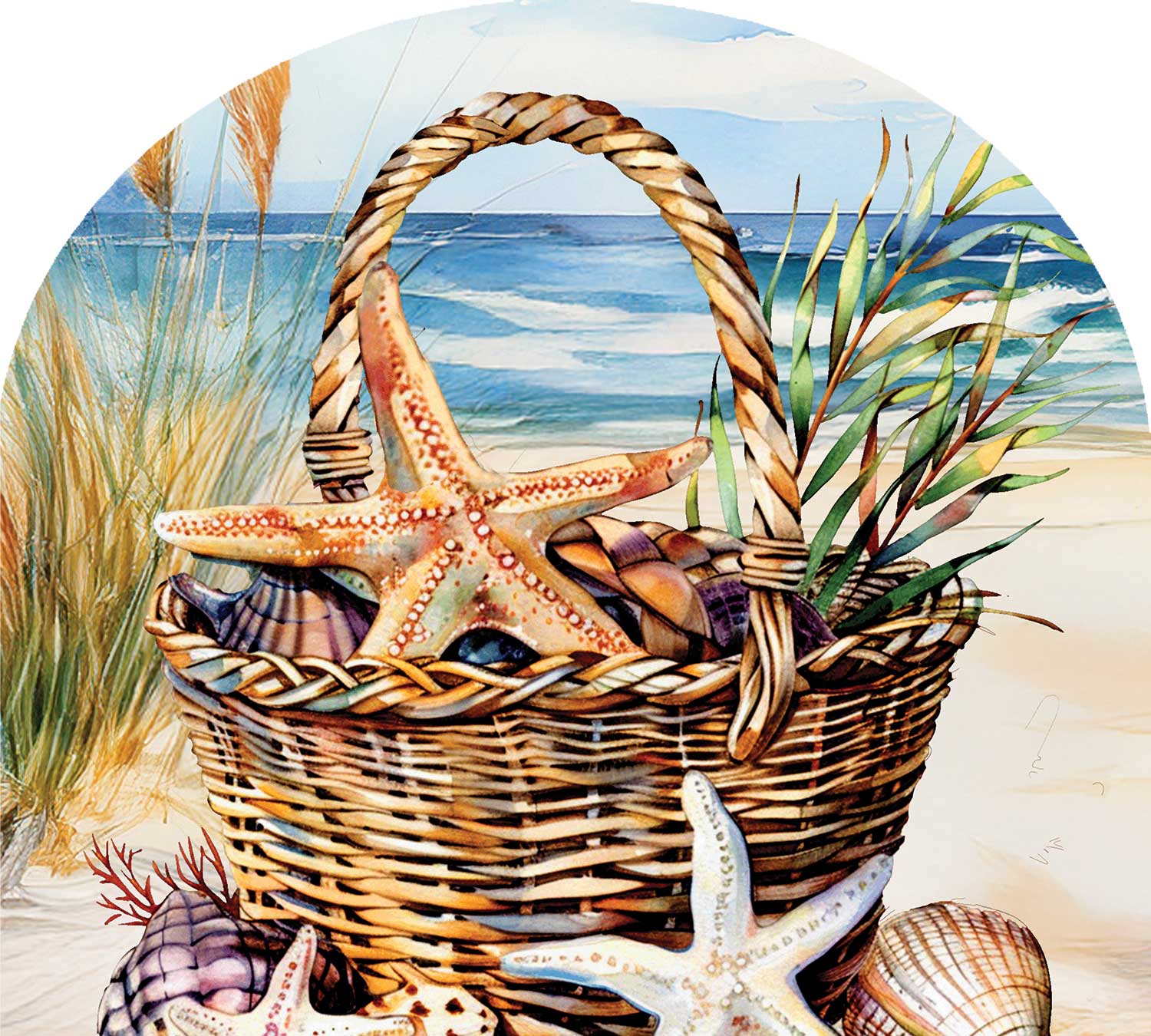 Arbor Mate-Shell Basket
