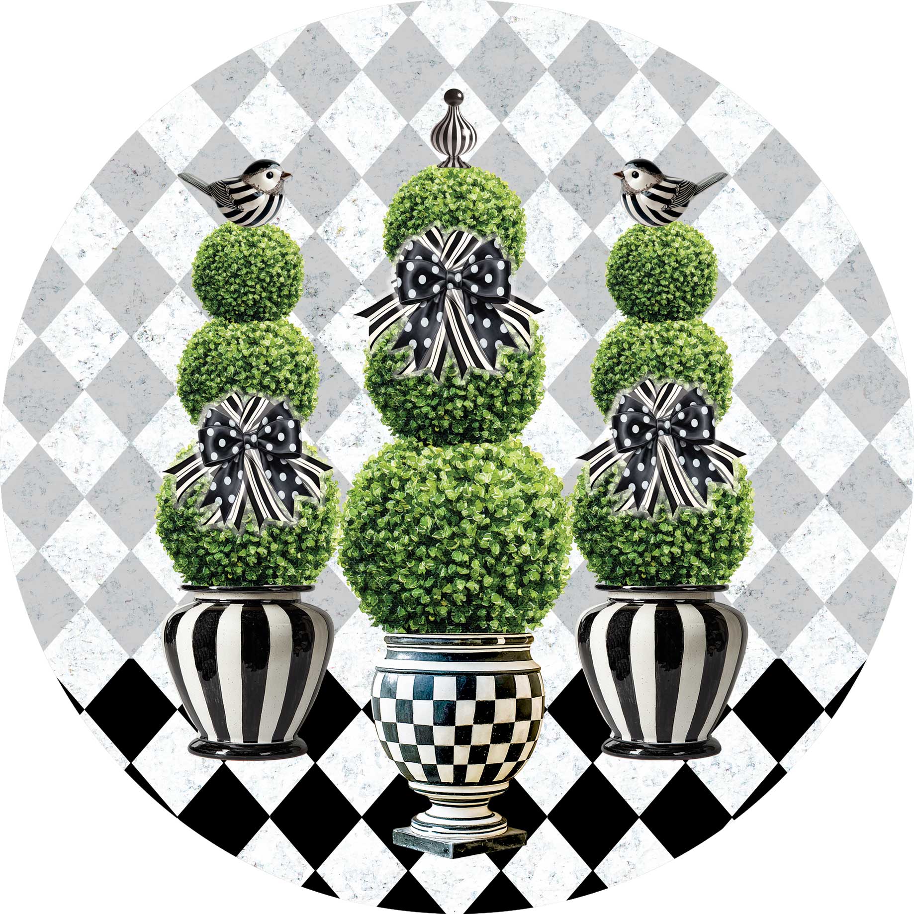 Suncatcher-Topiary Trio