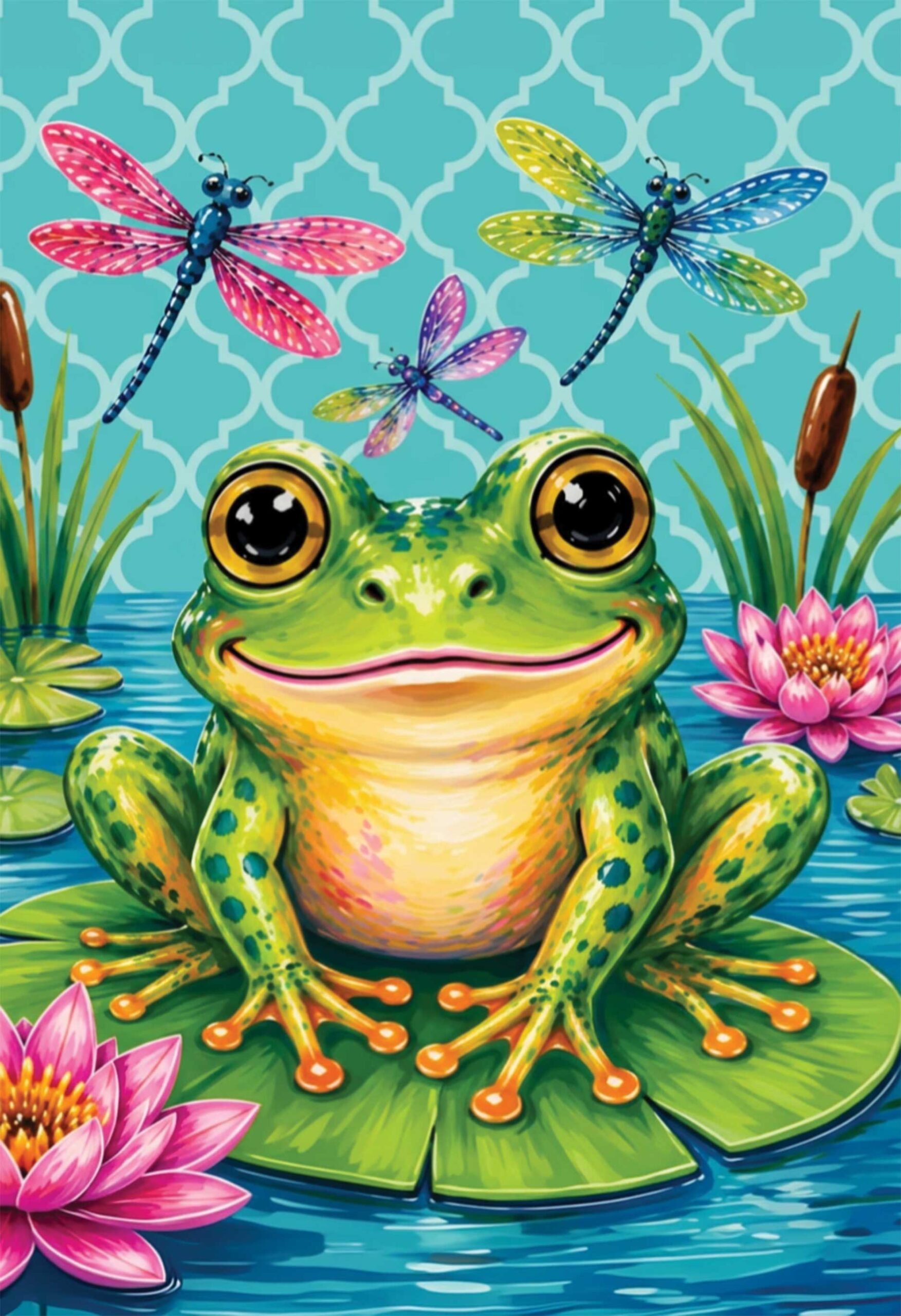 WC-Frogs and Dragonflies